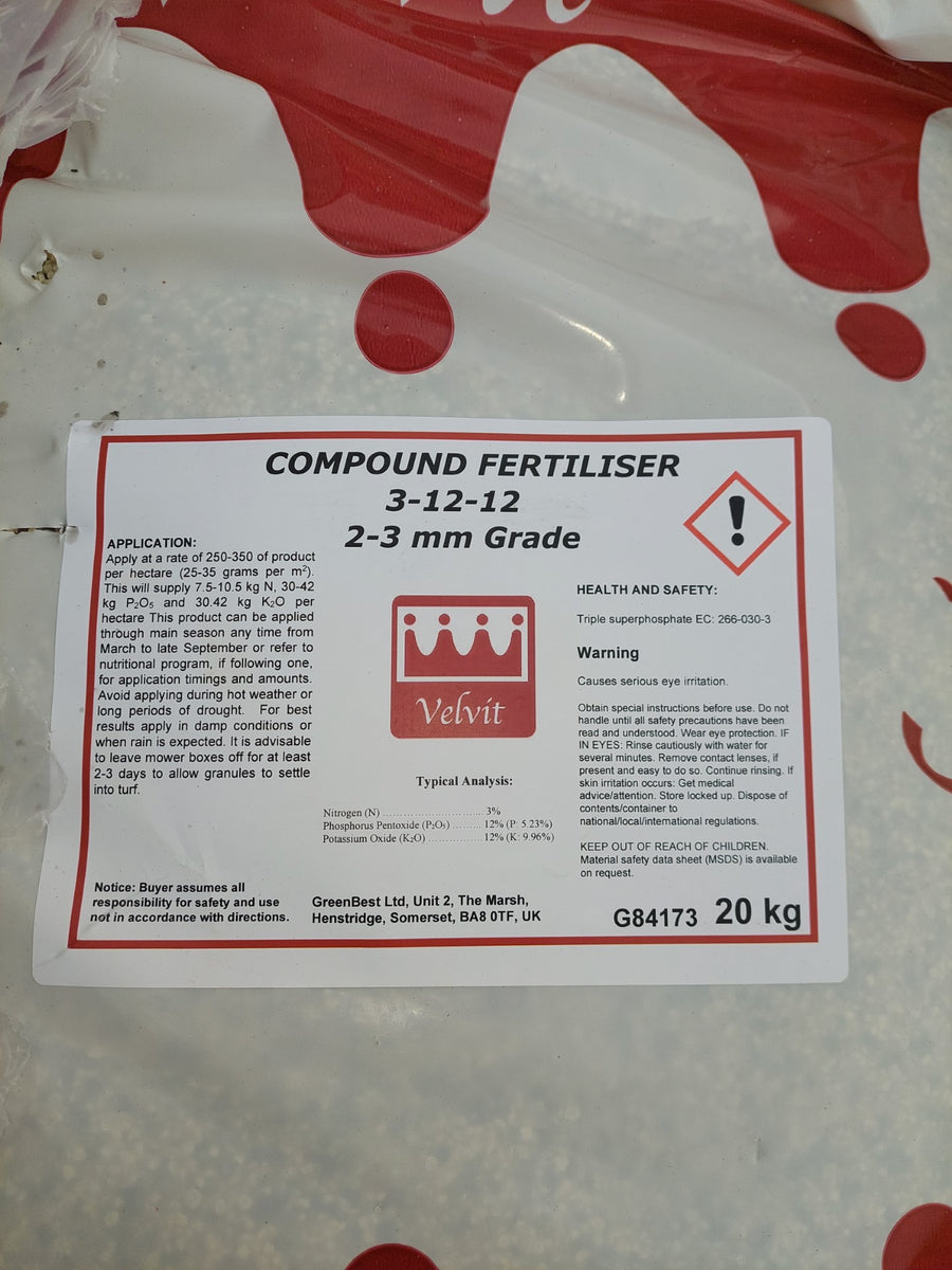 Compound Fertiliser 31212 C.B. Winter & Sons