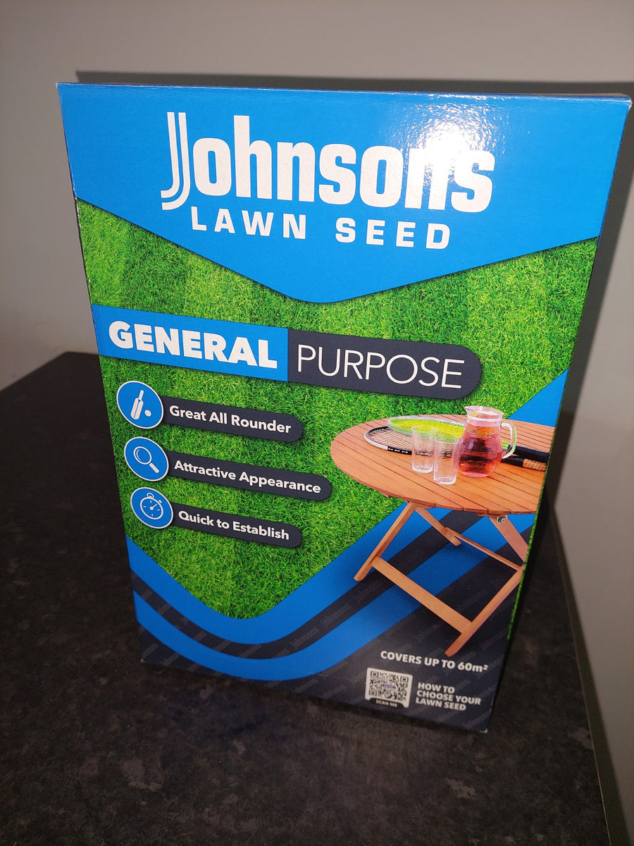 Johnsons General Purpose Lawn Seed 1.275kg – C.B. Winter & Sons