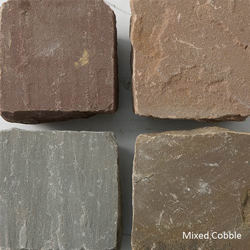 Mixed Sandstone cobble